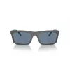 ARNETTE AN4333-29301W occhiali da sole uomo nero opaco grigio specchio 55 mm