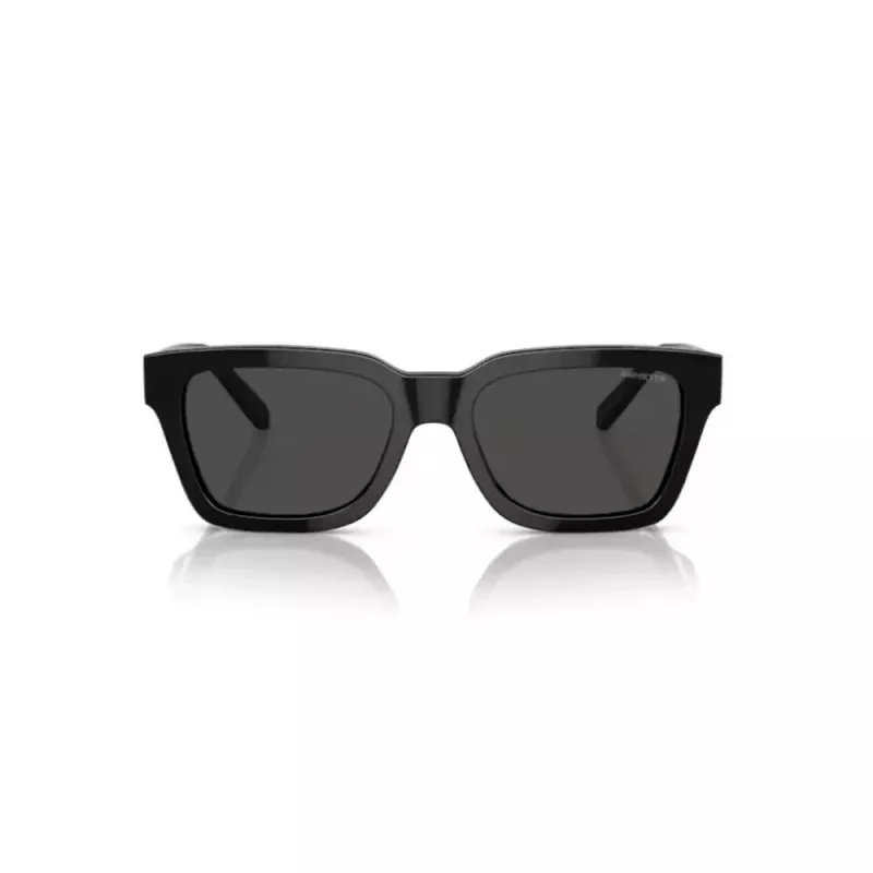ARNETTE AN4334-121487 uomo occhiali da sole, montatura nero opaco, lenti grigie, 64 mm
