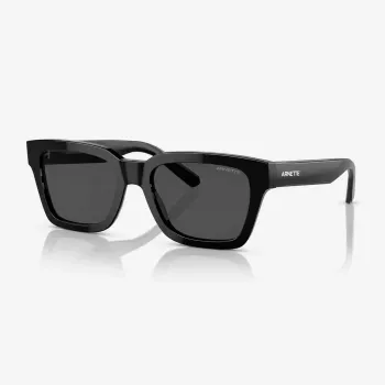 ARNETTE AN4334-121487 uomo occhiali da sole, montatura nero opaco, lenti grigie, 64 mm