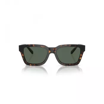 ARNETTE AN4334-122271 Occhiali da sole rettangolari da uomo montatura nero opaco lenti grigio scuro specchio argento 64/18/130 mm