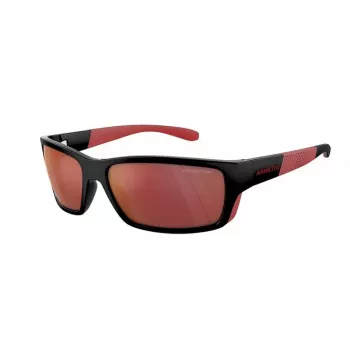 ARNETTE AN4336-27536Q Occhiali da sole da uomo nero opaco rettangolari 61 mm