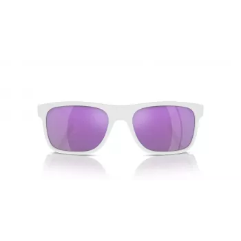 ARNETTE AN4341-27794V occhiali da sole unisex rettangolari, montatura nero opaco, lenti grigio scuro, 56/18/140 mm
