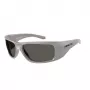 ARNETTE AN4345-296187 Occhiali da sole da uomo rettangolari Nero opaco Grigio 62mm