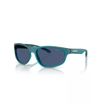 Arnette AN4351-296880 Occhiali da sole da uomo Nero opaco Grigio Rettangolari Full rim 56 mm