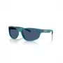Arnette AN4351-296880 Occhiali da sole da uomo Nero opaco Grigio Rettangolari Full rim 56 mm