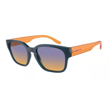 Occhiali da sole unisex ARNETTE Fastball AN4325-29012H rettangolari nero opaco 54 mm