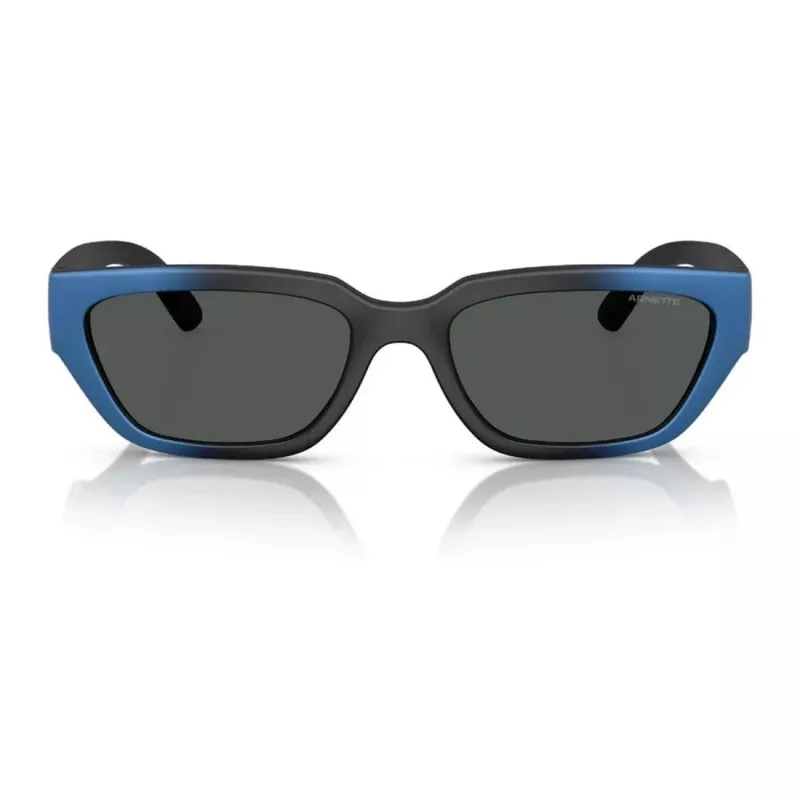 ARNETTE Occhiali da sole uomo AN4350-297587 Nero opaco Grigio scuro 55mm