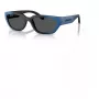 ARNETTE Occhiali da sole uomo AN4350-297587 Nero opaco Grigio scuro 55mm
