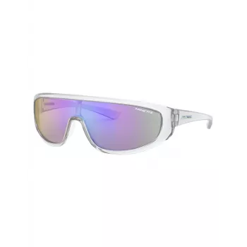 ARNETTE Unisex A42642634Y730 Occhiali da sole Shield opaco trasparente grigio antracite 135mm