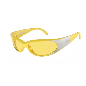 ARNETTE Occhiali da sole unisex AN4302-281685 Montatura nero opaco lenti grigio scuro 62/16/125 mm