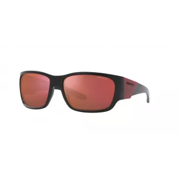 ARNETTE Occhiali da sole unisex AN432428056Q6 - montatura rettangolare in propionato, lenti in policarbonato, protezione UV400, 60/17/125 mm