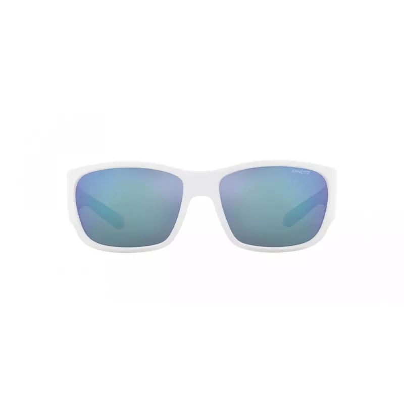 ARNETTE Occhiali da sole unisex AN43242863Y76 - Montatura nera opaca, lenti grigio scuro a specchio argento, 61 mm