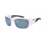 ARNETTE Occhiali da sole unisex AN43242863Y76 - Montatura nera opaca, lenti grigio scuro a specchio argento, 61 mm