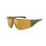 ARNETTE Occhiali da sole unisex AN433229227P6 - Montatura nera opaca, Lenti grigie polarizzate, 69/09/130 mm