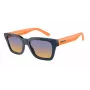 Occhiali da sole unisex ARNETTE AN4334-12422H nero opaco rettangolari polarizzati 53mm