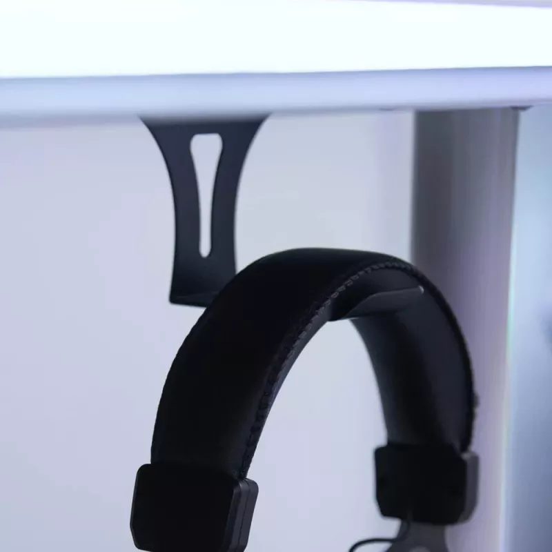 Arozzi Headset Hanger AZ-HEADSET-HANGER-BK da avvitare, nero