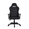 Sedia da gaming Arozzi Torretta Soft Fabric – nero assoluto, struttura in metallo, pistone a gas classe 4, braccioli 3D