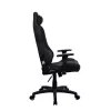 Sedia da gaming Arozzi Torretta Soft Fabric – nero assoluto, struttura in metallo, pistone a gas classe 4, braccioli 3D