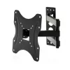 ART AR-60A Supporto TV da parete full motion per schermi LED/LCD da 19-42 pollici, 35 kg, nero