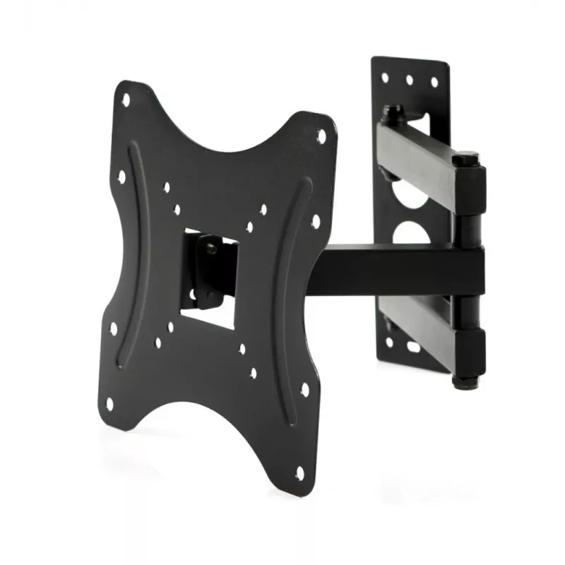 ART AR-60A Supporto TV da parete full motion per schermi LED/LCD da 19-42 pollici, 35 kg, nero
