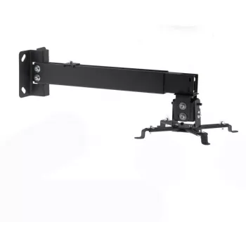 ART P-108 Supporto proiettore da soffitto/parete 2-in-1, universale, 15 kg, argento