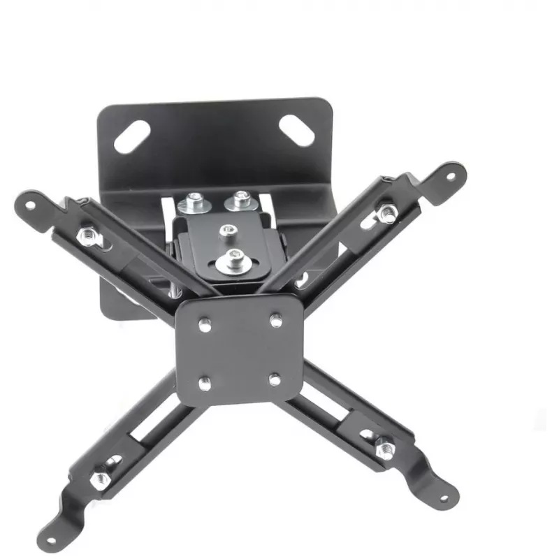 ART P-108 Supporto proiettore da soffitto/parete 2-in-1, universale, 15 kg, argento