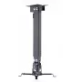 ART P-108 Supporto proiettore da soffitto/parete 2-in-1, universale, 15 kg, argento