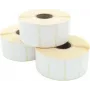 ARTDEV Etichetta a trasferimento termico rotolo 50 x 25mm, 94mm AD, anima 40mm, 1500 etichette/rotolo, carta bianca, adesivo permanente