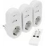 AS Schwabe 24080 set di prese radiocomandate per interni 2300 W 3 pezzi bianco