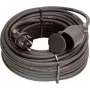 AS SCHWABE 60383 prolunga 10 m H05VV-F 3G1.5 Schuko nero