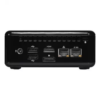 ASRock 4x4 BOX-4800U Barebone Mini PC, AMD Ryzen 7 4800U, 2x DDR4 SO-DIMM, 2x 2.5GbE, Wi-Fi 6, nero