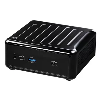 ASRock 4x4 BOX-4800U Barebone Mini PC, AMD Ryzen 7 4800U, 2x DDR4 SO-DIMM, 2x 2.5GbE, Wi-Fi 6, nero