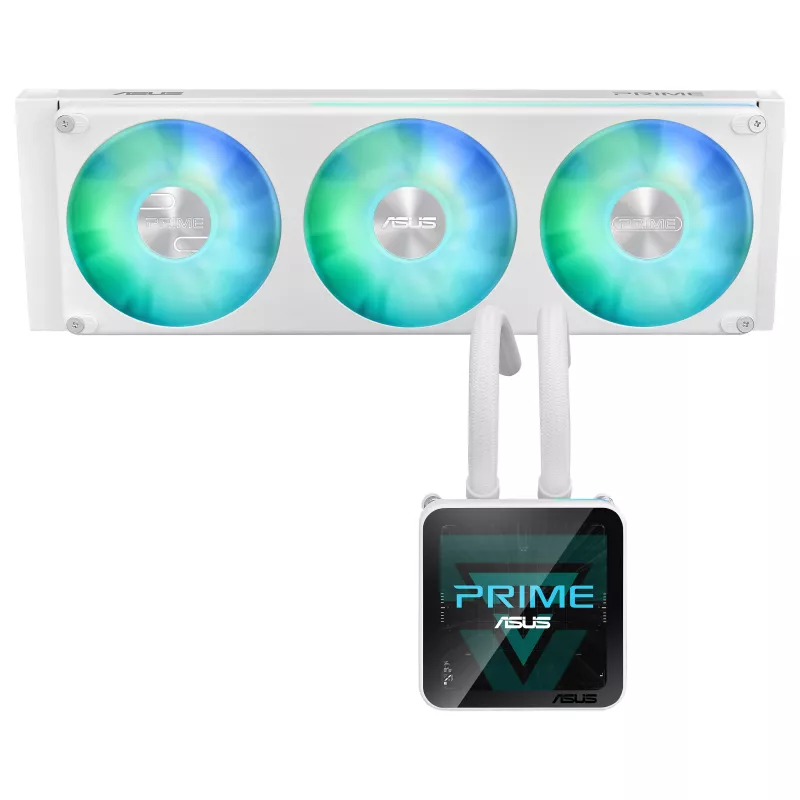 ASUS Prime SLC II 360 ARGB LCD White Edition Dissipatore CPU liquido AIO