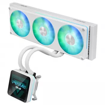 ASUS Prime SLC II 360 ARGB LCD White Edition Dissipatore CPU liquido AIO