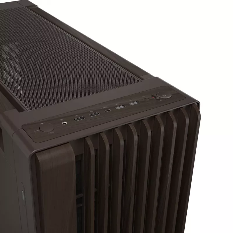 ASUS ProArt PA602 Wood Edition Retro Brown - Case in metallo Midi-Tower