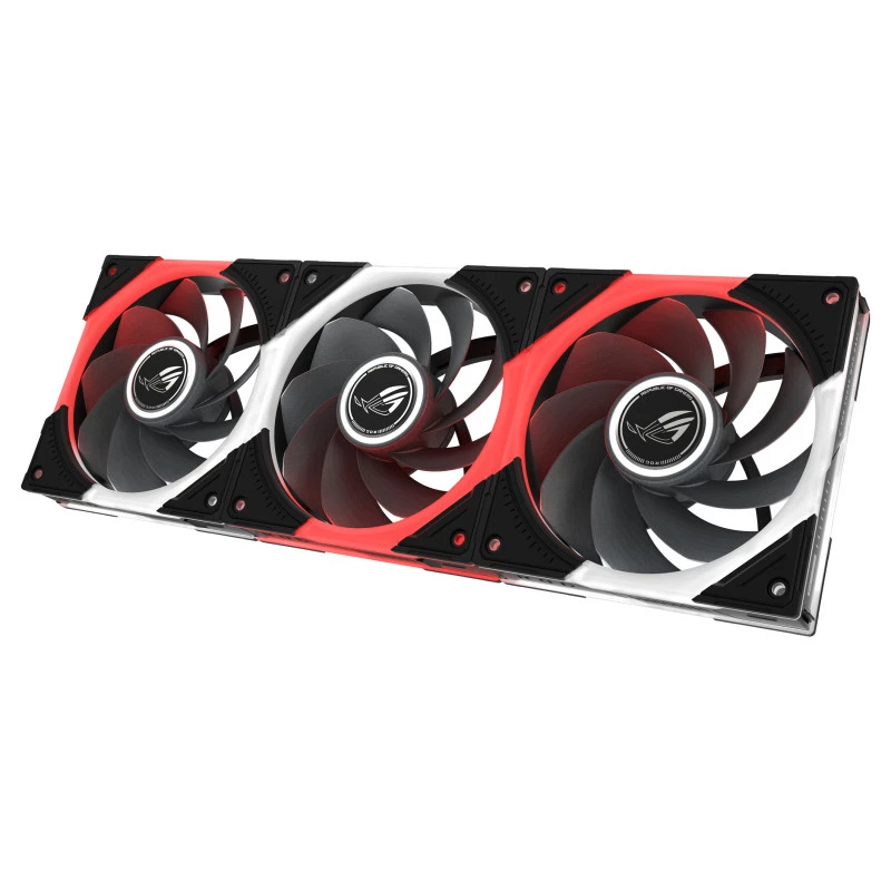 ASUS ROG Eurux GR120 Ventola inversa ARGB Black Edition, 120mm confezione da tre