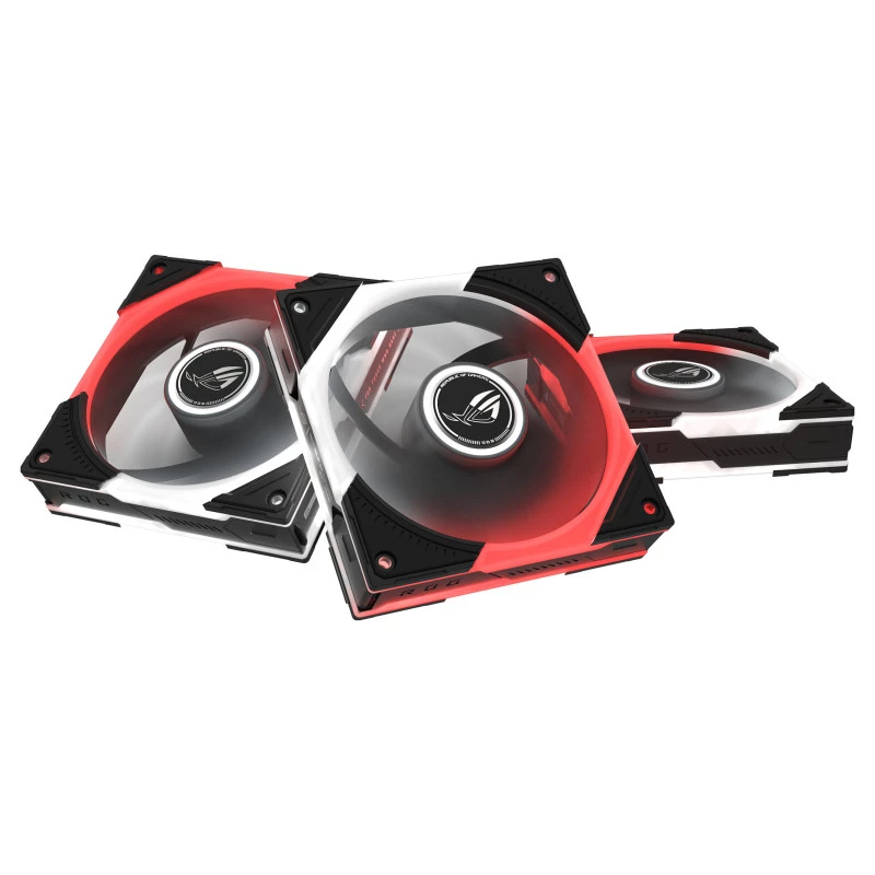 ASUS ROG Eurux GR120 Ventola inversa ARGB Black Edition, 120mm confezione da tre