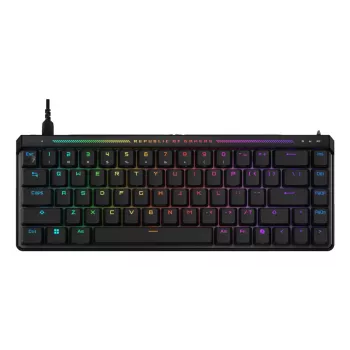 ASUS ROG Falchion Ace HFX tastiera gaming, meccanica, cablata USB, layout francese AZERTY, nero