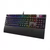 ASUS ROG Strix Scope II RX Tastiera da gaming, full-size, RGB, cablata, switch ottici ROG RX Red, nero