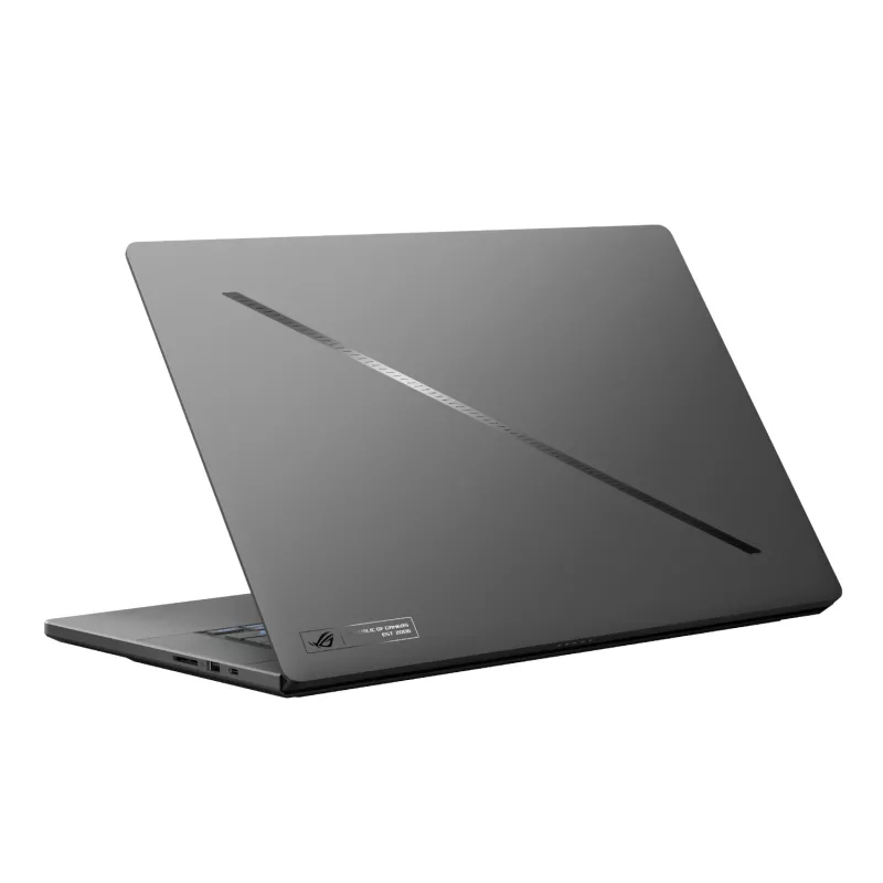ASUS ROG Zephyrus G16 GU605CM Laptop da gaming 16 inch OLED 240Hz, Intel Core Ultra 9 285H, 16GB DDR5, 1TB SSD, NVIDIA GeForce RTX 5060, Windows 11 Pro, Eclipse Gray