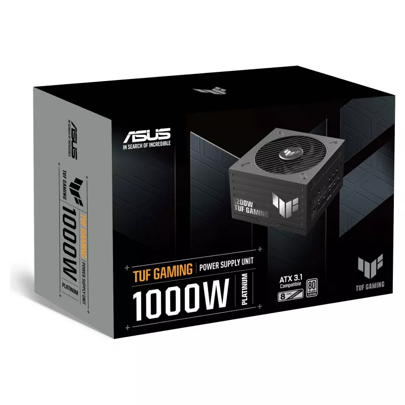ASUS TUF-GAMING-1000P alimentatore ATX 1000W 80+ Gold completamente modulare (nero)