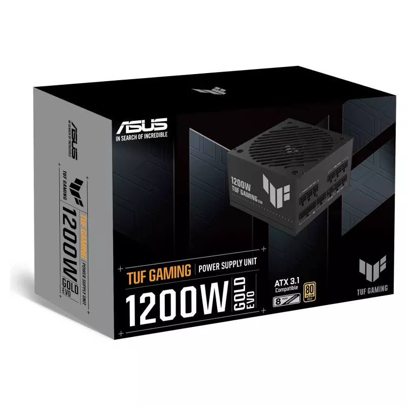 ASUS TUF Gaming 1200G EVO alimentatore ATX 1200W 80+ Gold completamente modulare