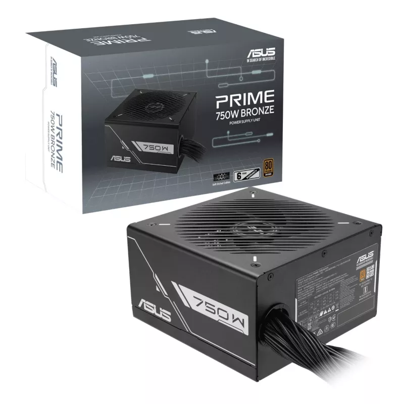 ASUS UWM 2 combinazione case scheda grafica alimentatore da gaming (A31 PLUS | RX 7600 | PRIME 750W)