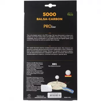 Atemi 5000 Pro racchetta ping pong anatomica