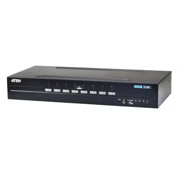 ATEN CS1148DP switch KVM USB Dual DisplayPort 8 porte – 4K, audio e hub USB