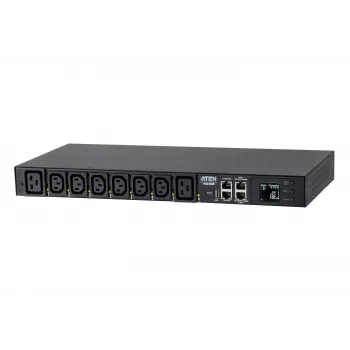 ATEN PG Series PG6308G PDU Basic - 8x prese C13, montaggio rack 1U, 10A, nero