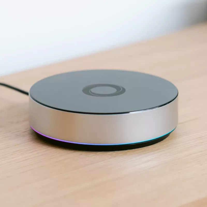 Athom Homey Bridge Controller smart home - Zigbee, Z-Wave, Bluetooth, Wi-Fi - nero/argento