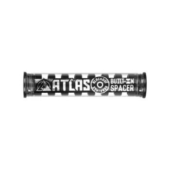 Atlas Blackout Bearings Cuscinetti per skateboard ABEC 9 (confezione da 8) con distanziali e rondelle di velocità