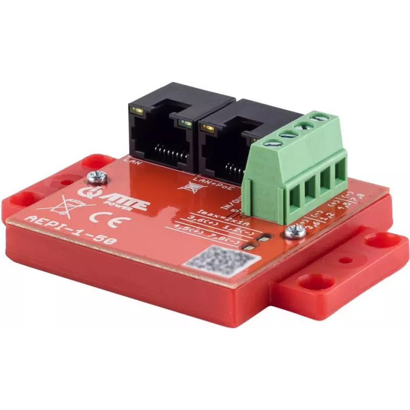 ATTE AEPI-1-50 adattatore PoE passivo 1 canale 10/100/1000 Mbps Gigabit Ethernet