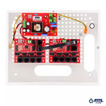 ATTE IP-9-11-E Kit per fino a 9 telecamere IP Switch PoE 9P+1UP